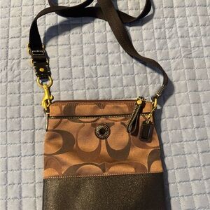 COACH-Brown Crossbody Bag